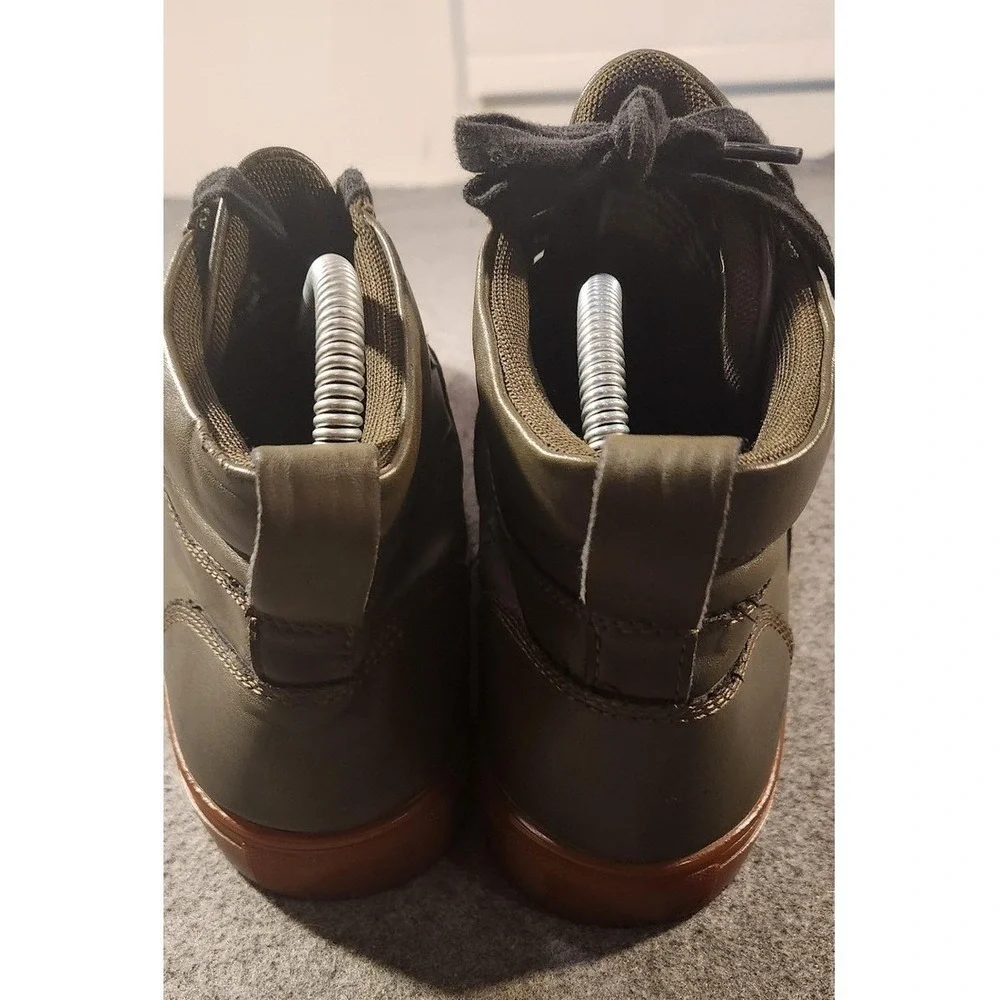 Abound High Top Shoes Mens Size 9 Olive Green Black‎ Sneakers Gum Sole MR JARED